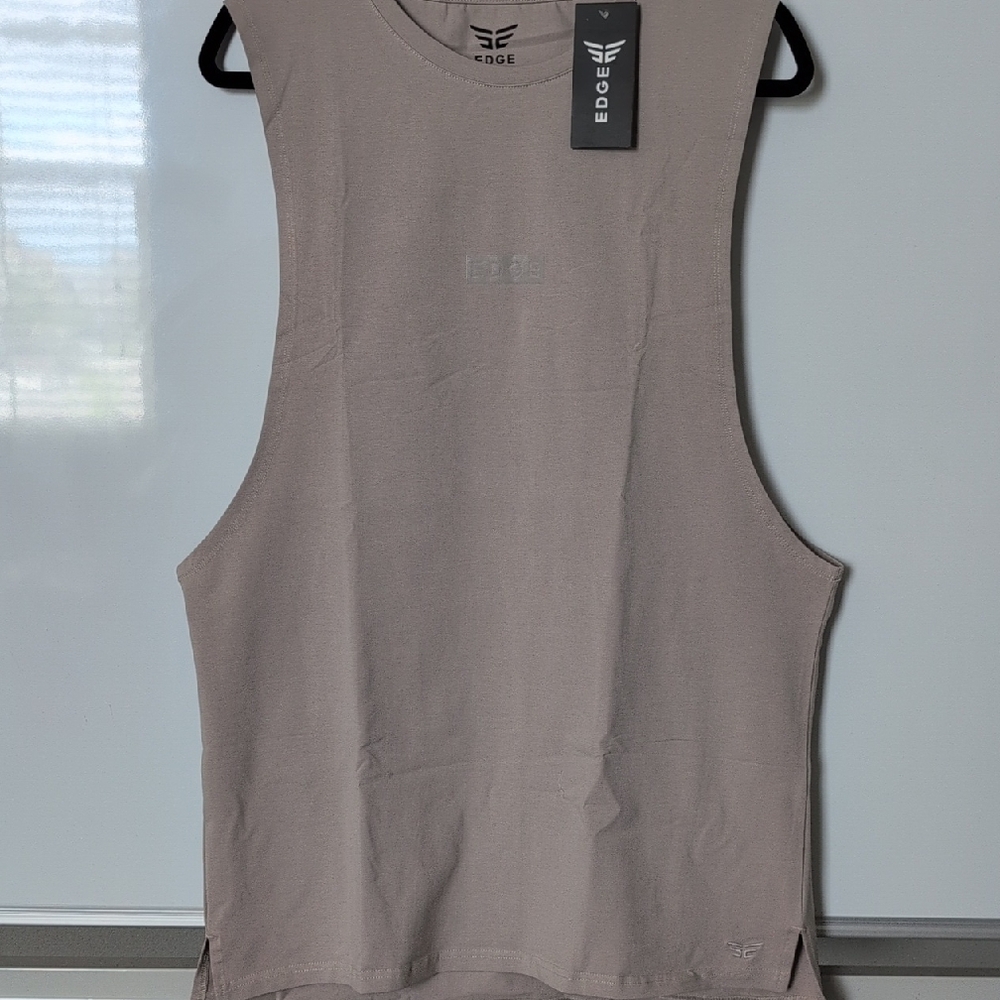 Edge Lifestyle Gym Tank Top Oversized Fit Sleeveless